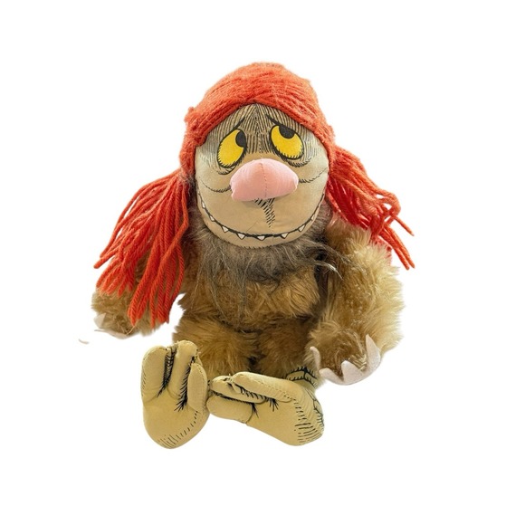 Maurice Sandek Other - Vintage Where The Wild Things Are Sipi 12" Plush Doll 1980 Maurice Sandek